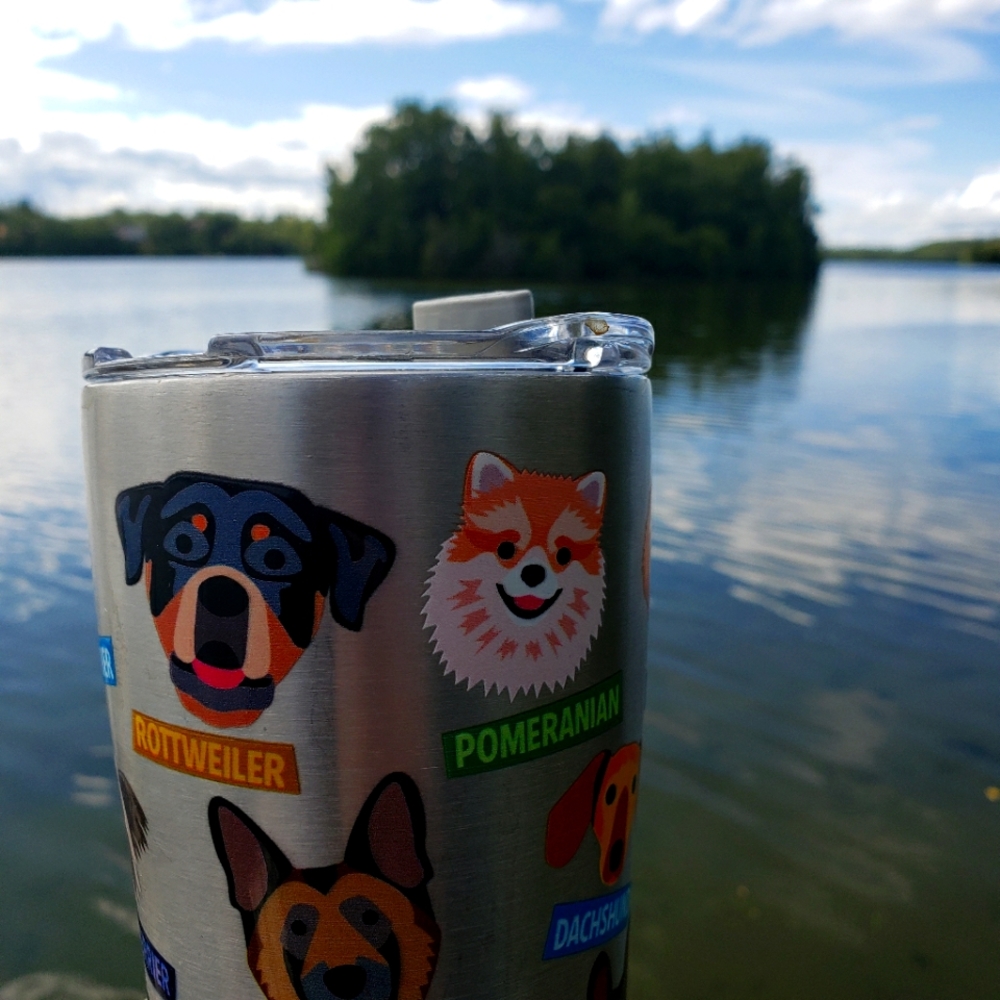 Cute Dog Coffee Travel Mug